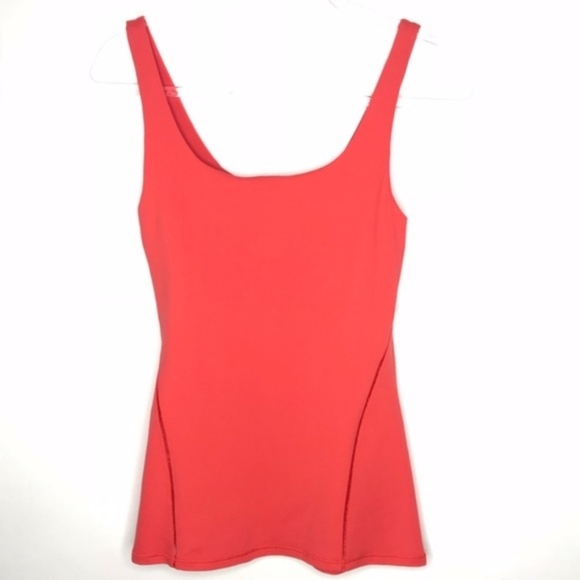 LULULEMON • Amala Yoga Tank Alarming Red Coral • 6 - Picture 2 of 7